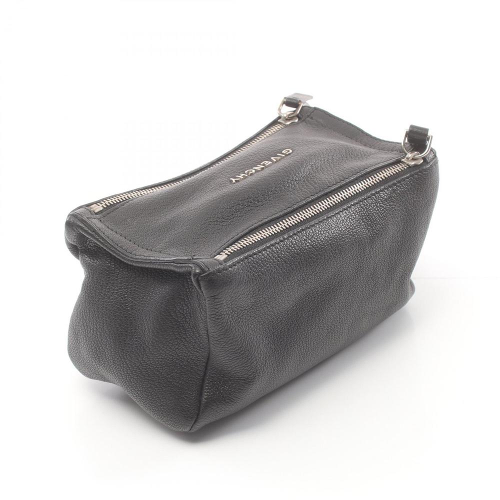 Givenchy Leather Pandora Bag Pouch Black